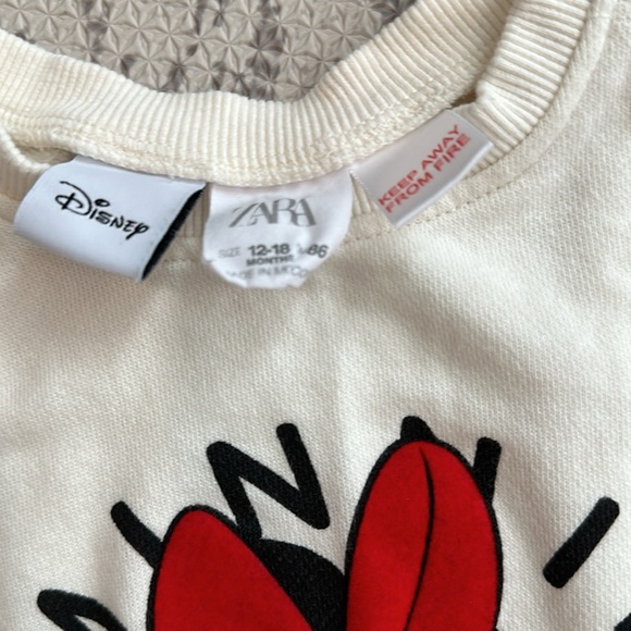 Zara Minnie Mouse outfit 12-18 months - Picture 2 of 2